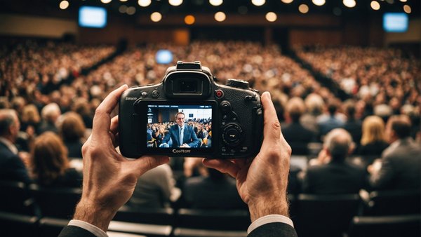 Captation live de votre événement : une manière de favoriser l'engagement du public